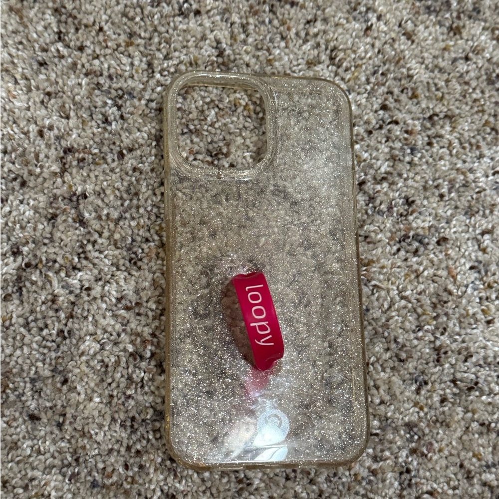 iPhone 13 Pro Max 
Loopy Case Sparkling Clear Case